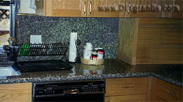 Gold  
Leopard Granite Kitchen 1